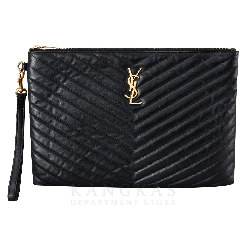 Yves Saint Laurent(USED)생로랑 모노그램 쉐브론 클러치